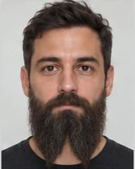 Barba de doble punta